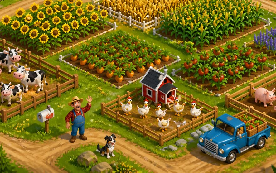 Goodgame Big Farm – farma ve hře